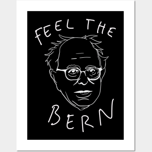 Bernie Sanders 2020 - Feel The Bern Meme Posters and Art